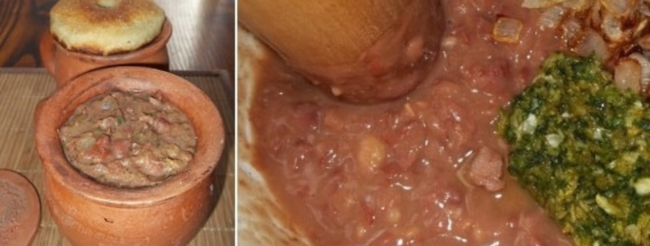 Лобио в горшочках - грузинское блюдо из фасоли (7)